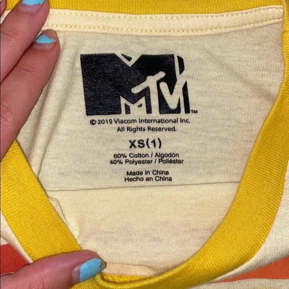 XS mTv crop t-shirt - Picture 3 of 4